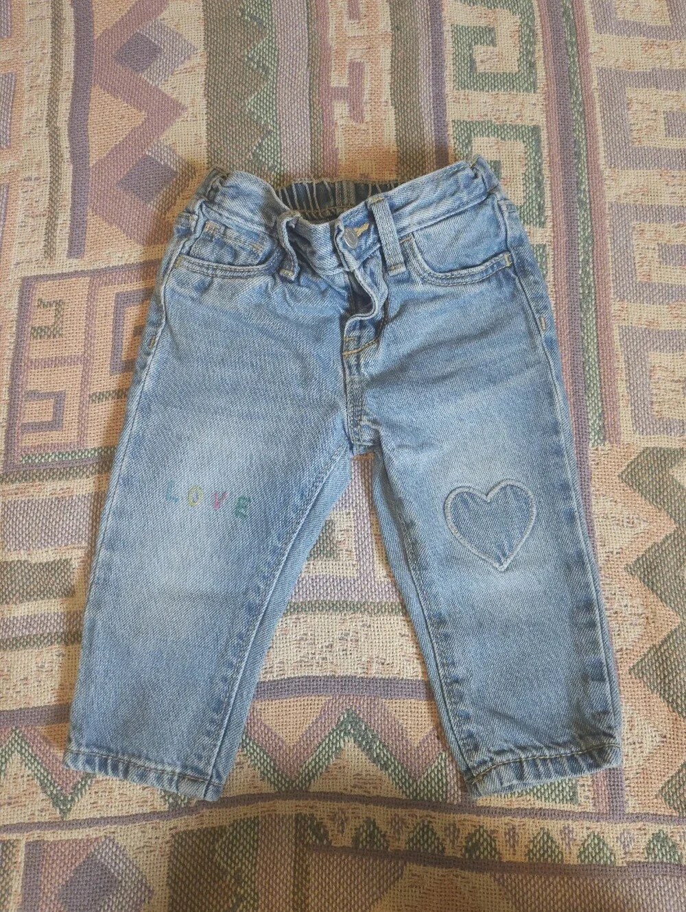 Old Navy Baby Girl Jeans Size 12-18 Months